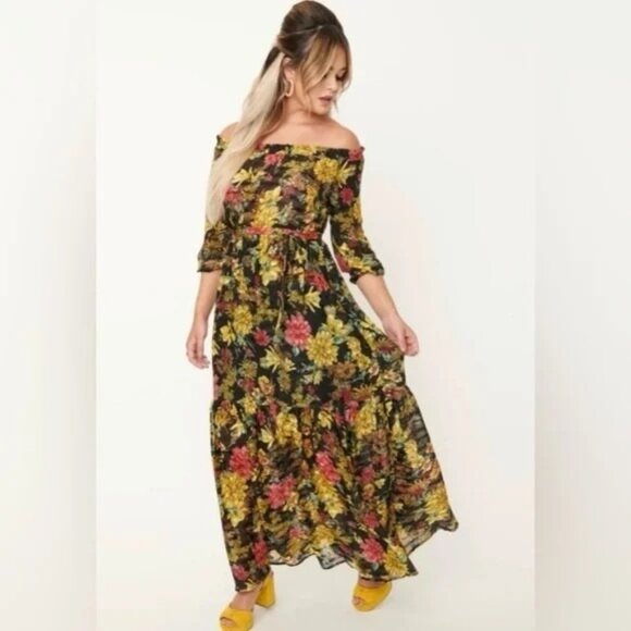 Unique Vintage Dress Size 1x NWT - Picture 3 of 3